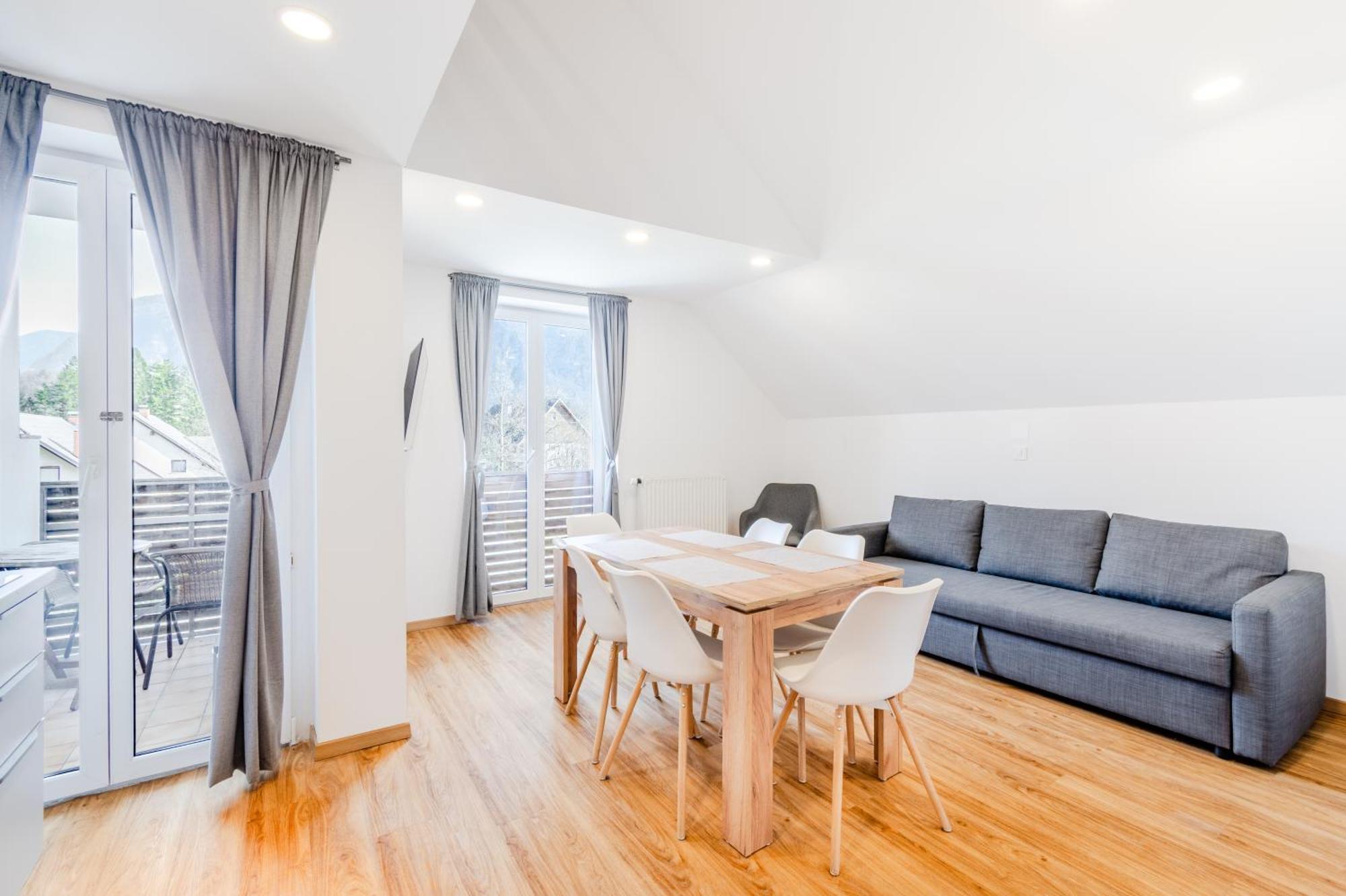 Apartments Skok With Rafting And Free Parking Бовец Стая снимка