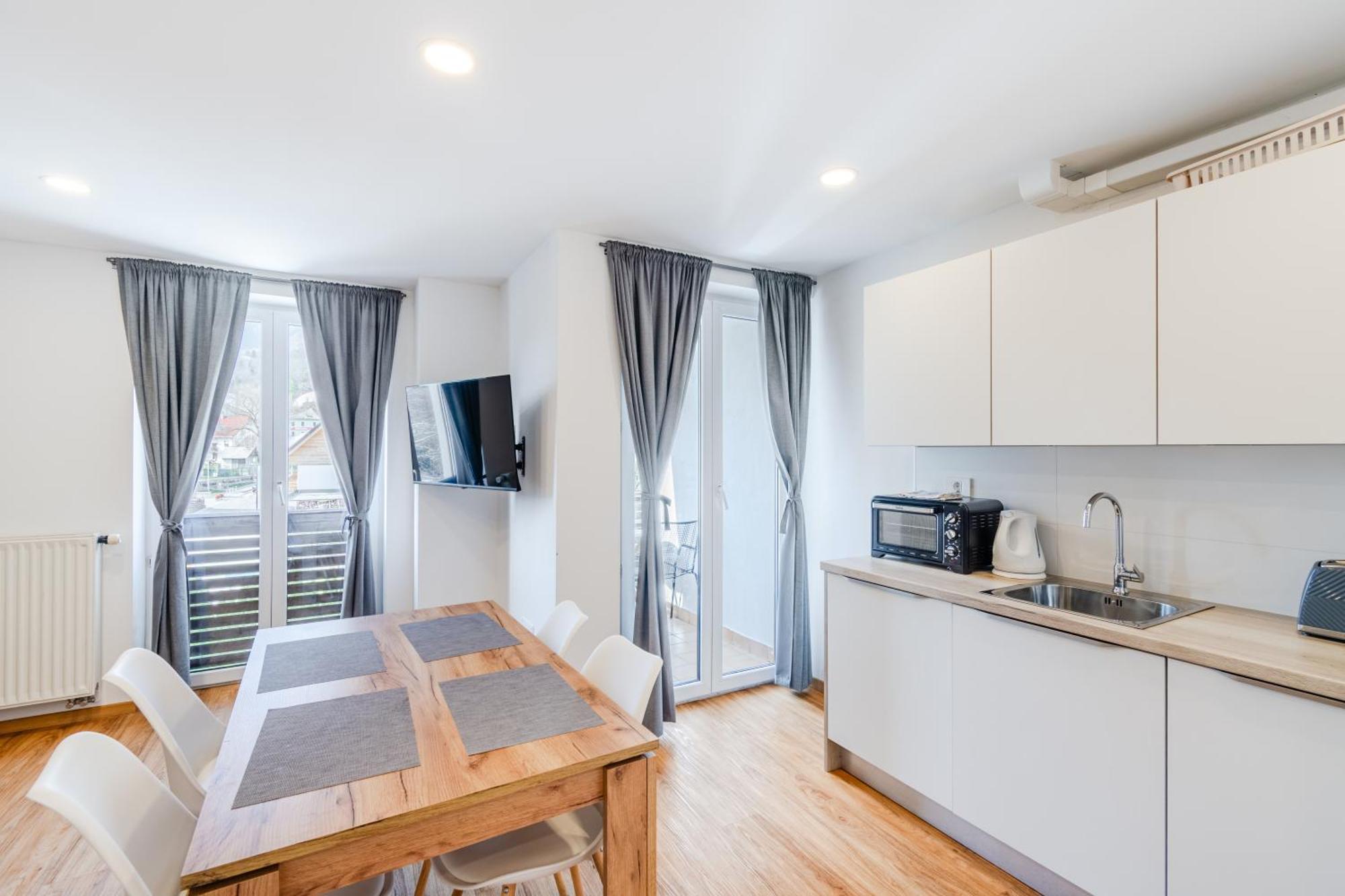 Apartments Skok With Rafting And Free Parking Бовец Стая снимка
