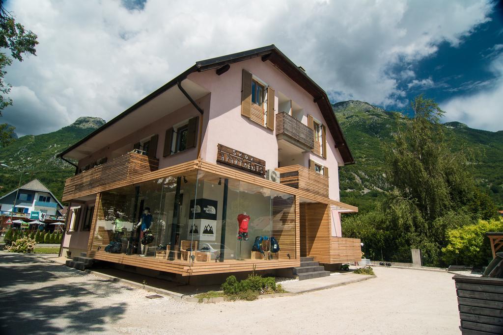 Apartments Skok With Rafting And Free Parking Бовец Екстериор снимка
